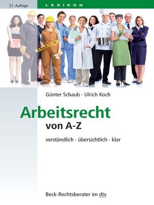 cover image of Arbeitsrecht von A-Z